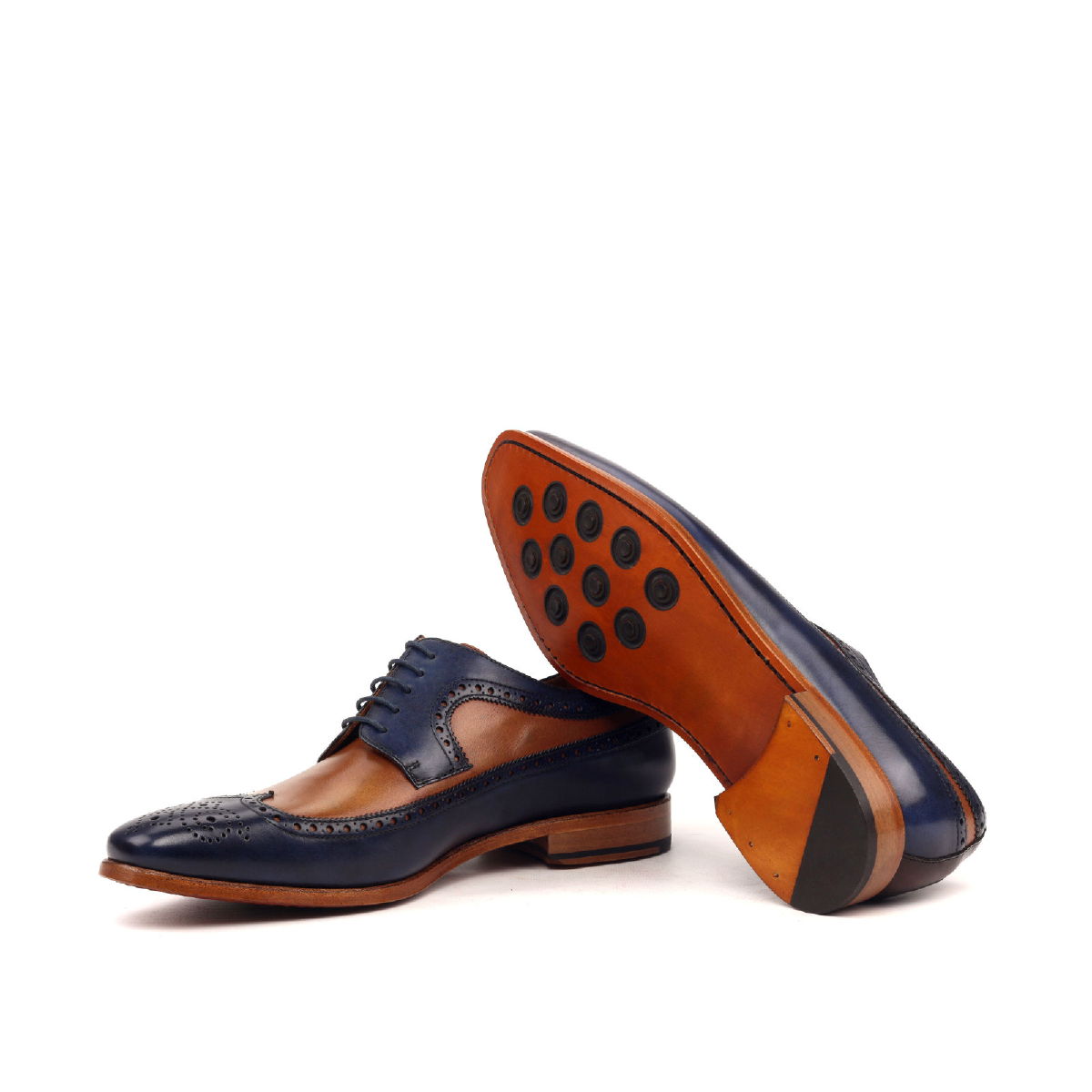 Long Wingtip Blucher Men's Dress