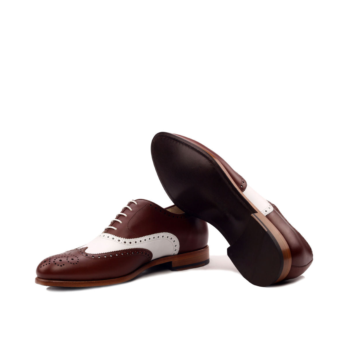 Full Brogue Men's Shoes in Brown