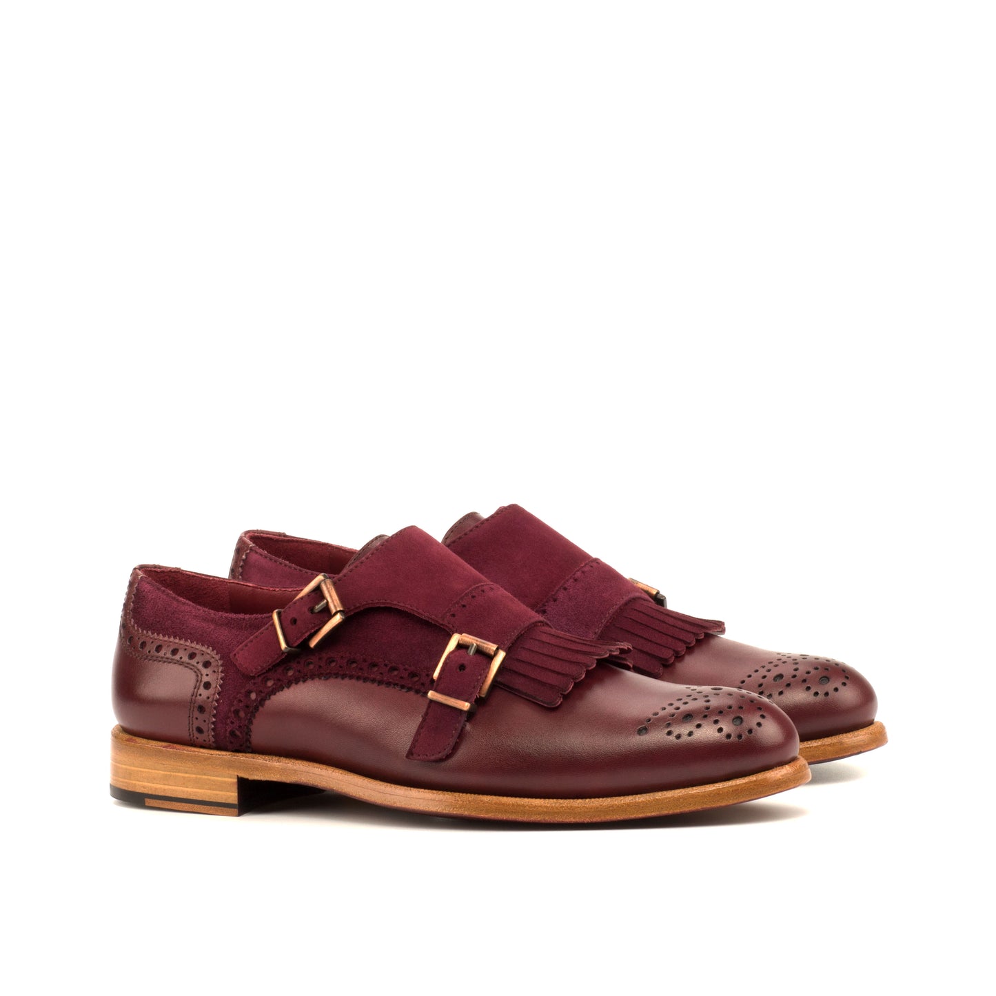 Women's Kiltie Monk Strap